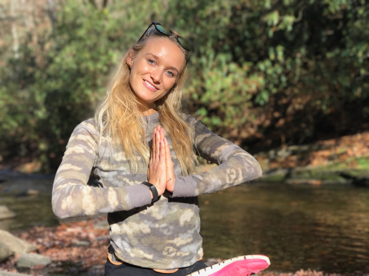 Yoga in the Woods